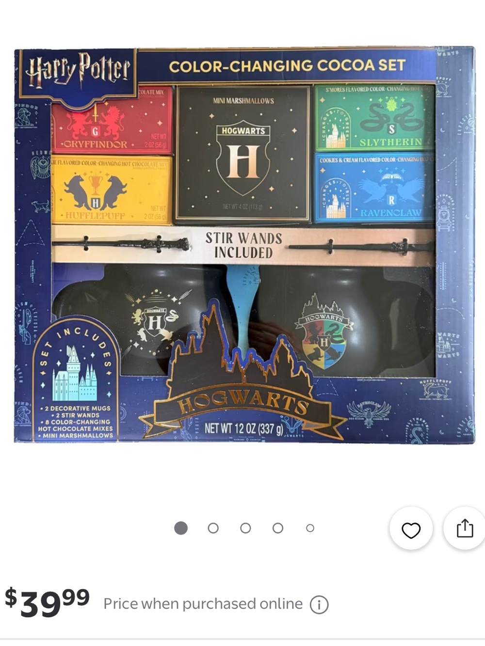 Hogwarts Color-Changing Cocoa Set